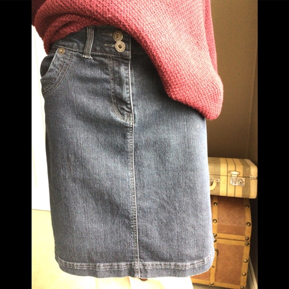 Love MXM Dresses & Skirts - PLUS Love MXM Jean Skirt